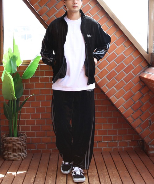 8 ジャージ ベロアトラックジャケット メンズ レディース : ZOZOTOWN