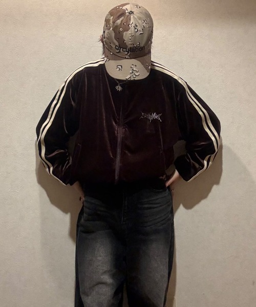 8 ジャージ ベロアトラックジャケット メンズ レディース : ZOZOTOWN