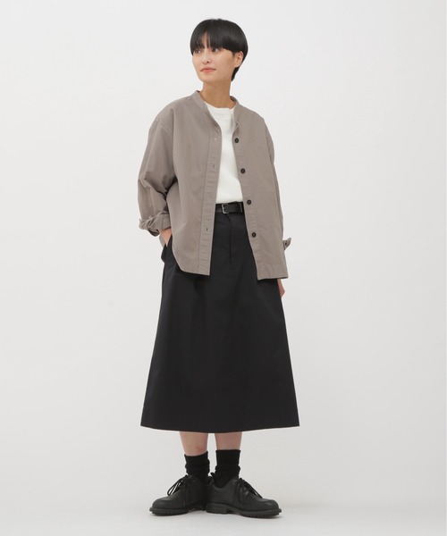 MHL.（エムエイチエル） ブラウス シャツ SOFT HOPSACK レディース
