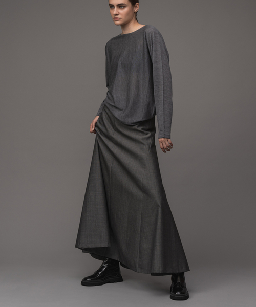 Noble 38 スカート NOBLE（ノーブル） フレアスカート 38 ベージュ レディース : ZOZOTOWN