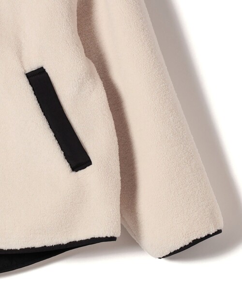 SHIPS（シップス） ブルゾン アウター 「WEB限定」ボア 配色 フード