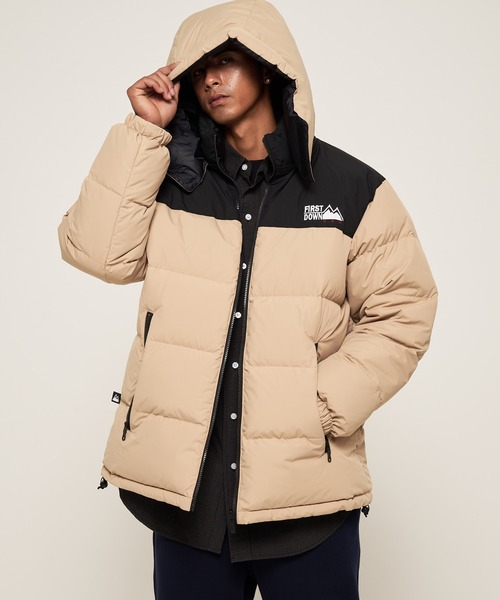 FIRST DOWN（ファーストダウン） ダウンジャケット ダウン フード