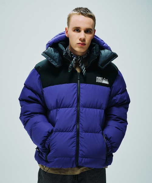 FIRST DOWN（ファーストダウン） ダウンジャケット ダウン フード