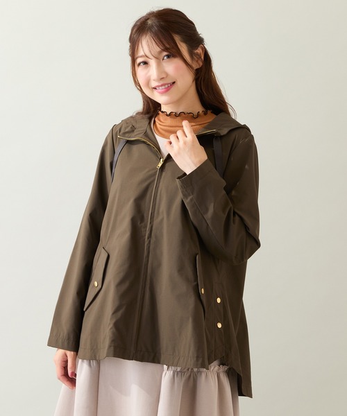 ローズティアラ　大きいサイズ　刺繍　マウンテンパーカー　モッズコート 楽天市場】ボーラー刺繍マウンテンパーカー／ローズティアラ（Rose