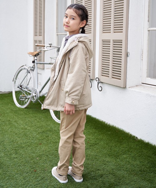 ikka（イッカ） ブルゾン アウター 「親子コーデ」総裏ファーマンパ