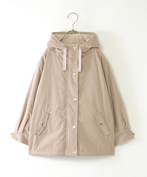 ikka（イッカ） ブルゾン アウター 「親子コーデ」総裏ファーマンパ