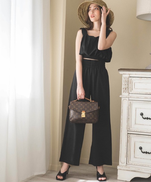 「WEGO」 セットアップ FREE ライトグレー レディース_画像3