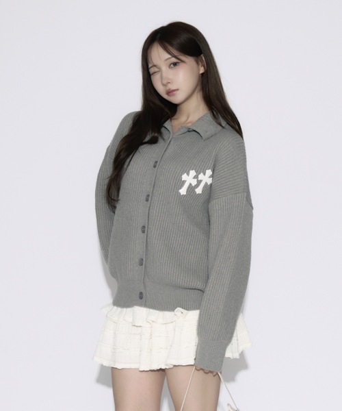 tinkerend（ティンカーエンド） ニット セーター High Neck Cross Knit