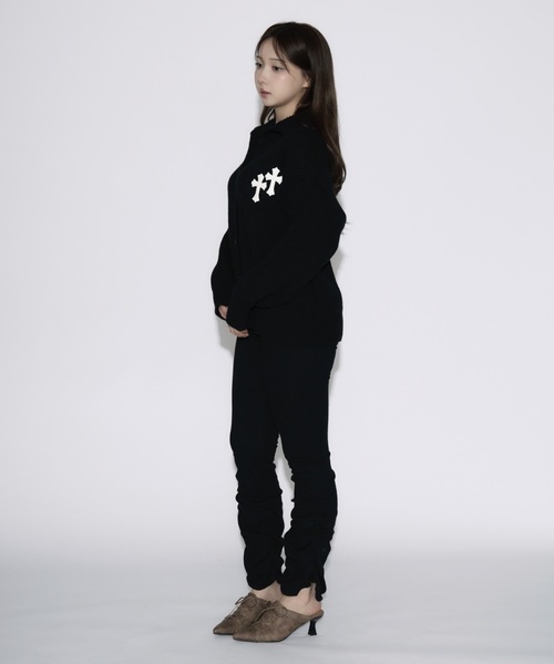 tinkerend（ティンカーエンド） ニット セーター High Neck Cross Knit