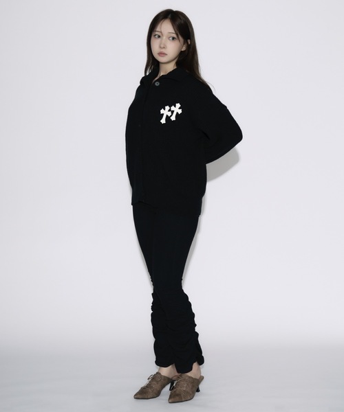 極美品✨希少サイズ フォクシー ツイストクロス ニット パーカー カーディガン 極美品✨希少サイズ フォクシー ツイストクロス ニット パーカ