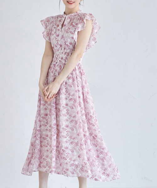 「tocco closet」 半袖ワンピース M ブルー レディース_画像8