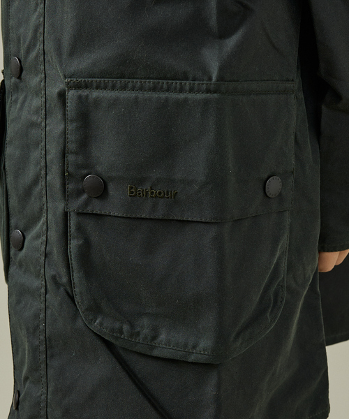 ブルゾン アウター 「Barbour / バブアー」SOLWAY / ソルウェイ ワックスジャケット オーバーサイズフィット/ユニセックスの画像