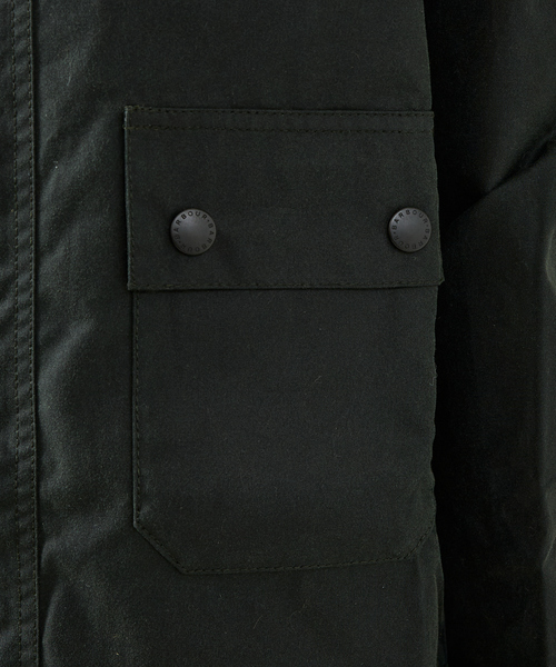 ブルゾン アウター 「Barbour / バブアー」SOLWAY / ソルウェイ ワックスジャケット オーバーサイズフィット/ユニセックスの画像