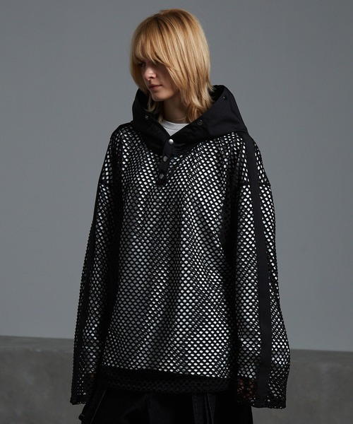 「cussil」 プルオーバーパーカー M ブラック メンズ_画像3