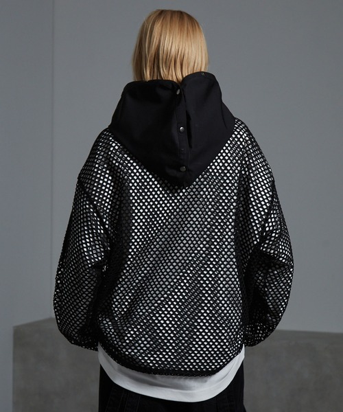 「cussil」 プルオーバーパーカー M ブラック メンズ_画像4