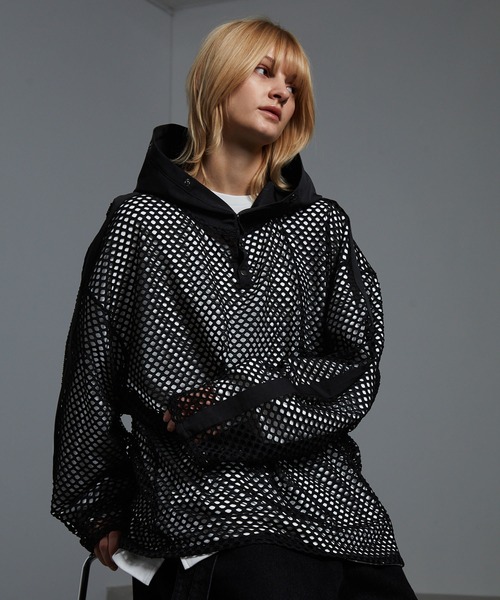 「cussil」 プルオーバーパーカー M ブラック メンズ_画像9