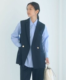 美品 グリーンレーベルリラクシング greed テーラードジレ 金ボタン 卒入学 美品 グリーンレーベルリラクシング greed テーラードジレ 金ボタン 卒