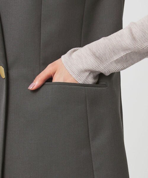 green label relaxing（グリーンレーベルリラクシング） ベスト ジレ