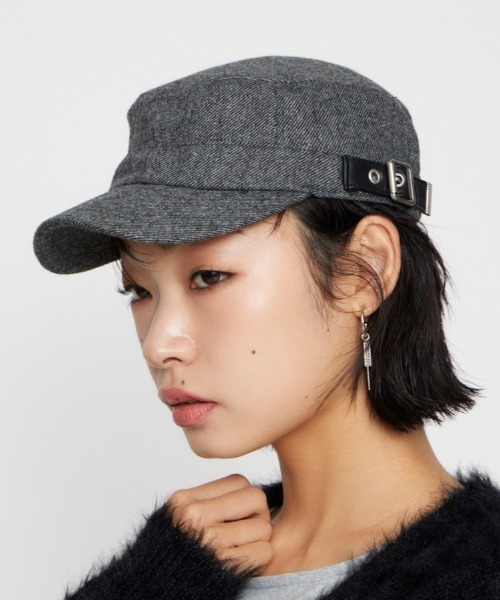 LAGUA GEM（ラグアジェム） キャップ 帽子 レディース SIDE BELT WORK