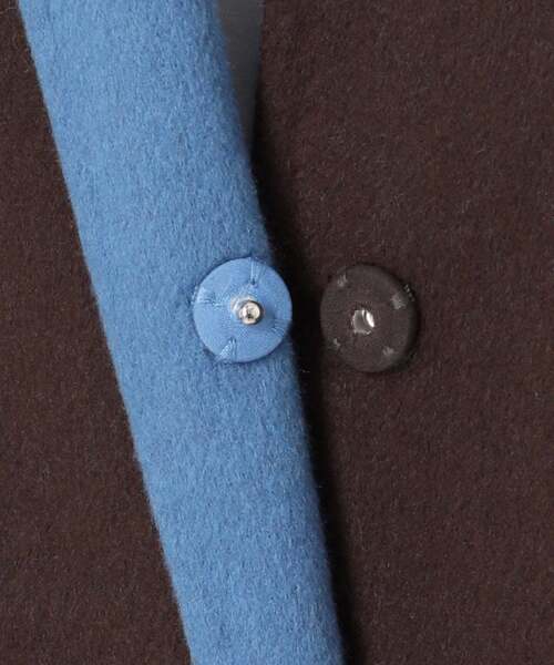 B.C STOCK（ベーセーストック） ノーカラーコート コート 「追加」S120