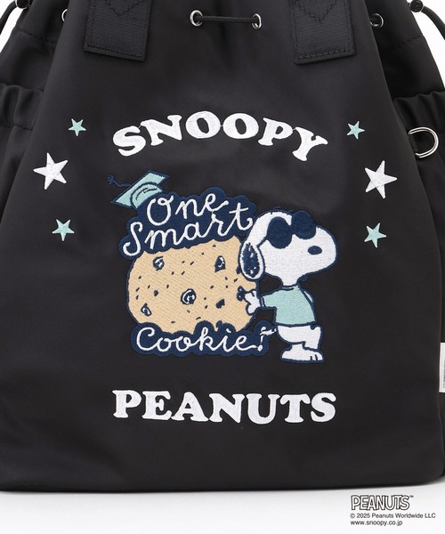 Y'SACCS（イザック） トートバッグ SNOOPYデザイン 2way巾着トート