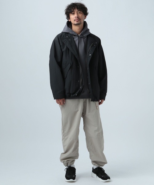 「BAYFLOW」 ブルゾン MEDIUM ブラック メンズ_画像2