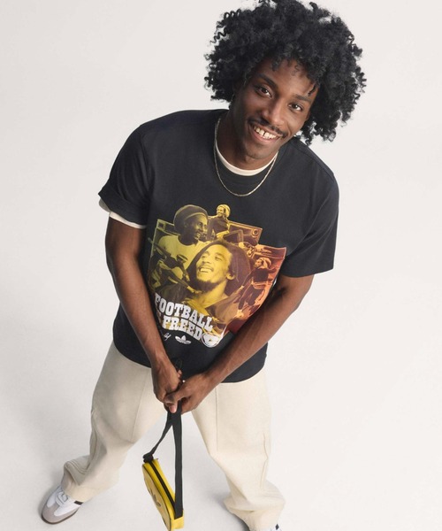 Bob Marley adidas Originals Tシャツ adidas Bob Marley Originals T-Shirt - Black