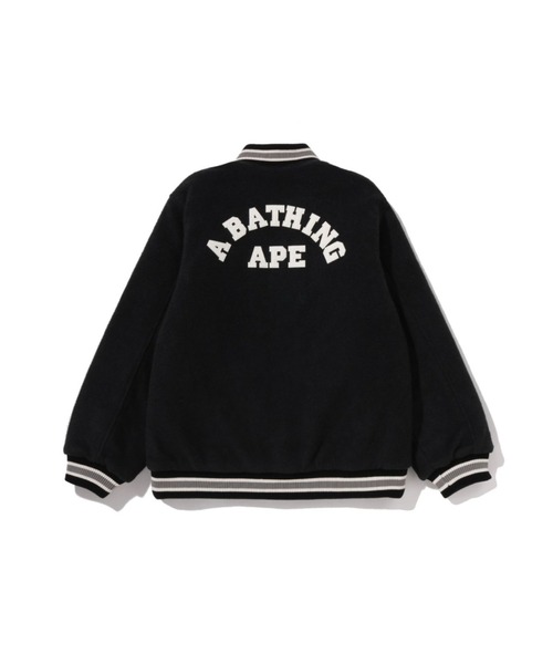 A BATHING APE スタジャン/アウター A BATHING APE（アベイシングエイプ） スタジャン MEDIUM ブラック