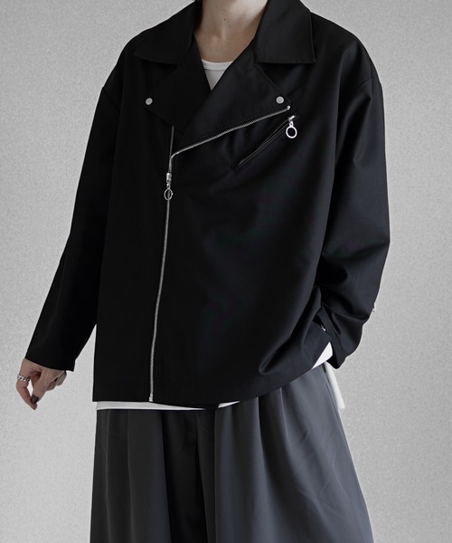 welise（ウェライズ） ライダースジャケット M ブラック メンズ