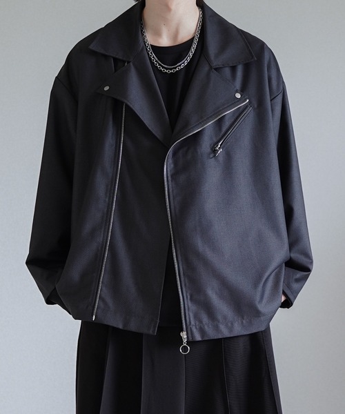 welise（ウェライズ） ライダースジャケット M ブラック メンズ