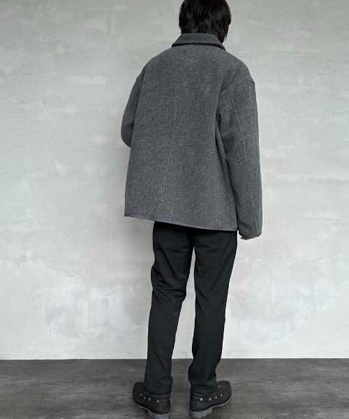 Danton（ダントン） ジャケット 42 グレー レディース : ZOZOTOWN