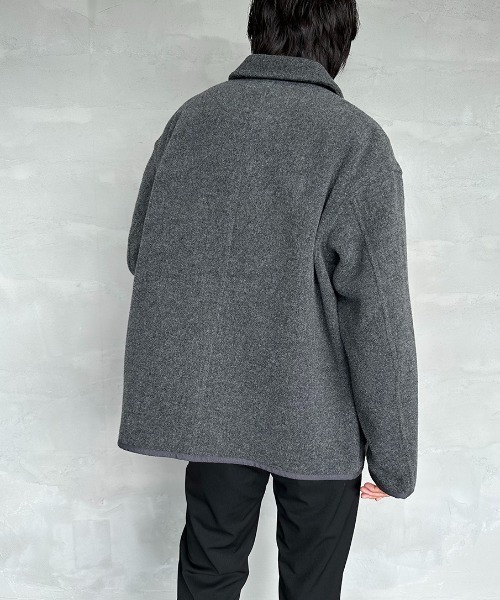 Danton（ダントン） ジャケット 42 グレー レディース : ZOZOTOWN