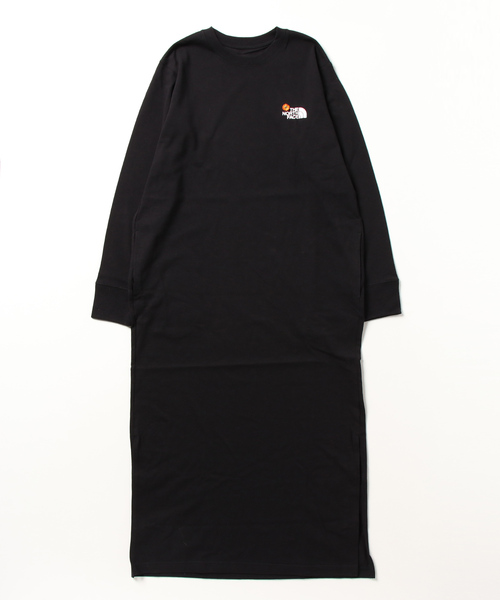THE NORTH FACE（ザ ノースフェイス） 長袖ワンピース M グレー