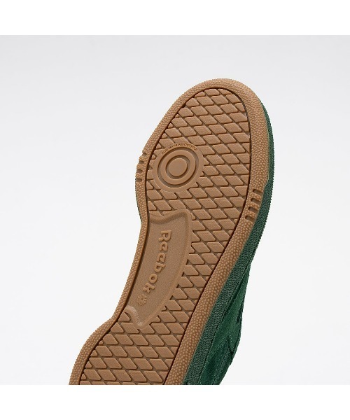 「Reebok」 ローカットスニーカー 24.5cm ダークグリーン メンズ_画像5