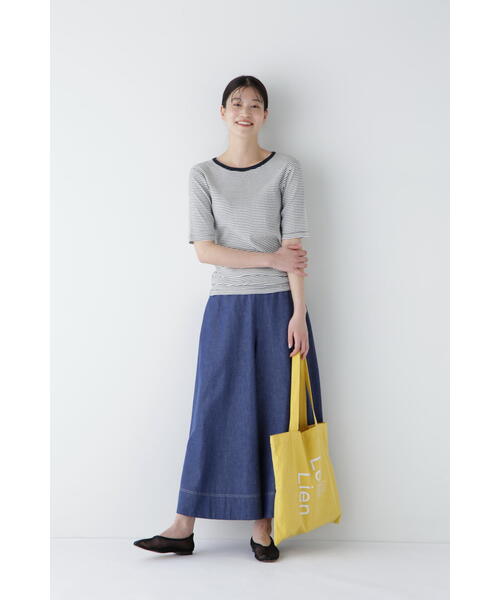 「human woman」 デニムパンツ SMALL ネイビー レディース_画像5