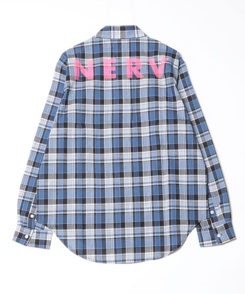 RADIO EVA シャツ RADIO EVA A316 NERV Check Shirt メンズ : ZOZOTOWN
