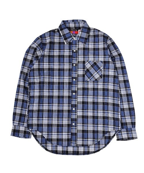 RADIO EVA シャツ RADIO EVA A316 NERV Check Shirt メンズ : ZOZOTOWN