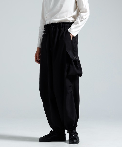 Y-3 ワイドパンツ カーゴパンツ SPORT UNIFORM WIDE CARGO PANTS