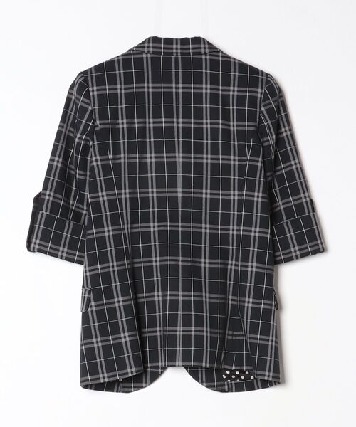 「GUILD PRIME」 テーラードジャケット 34 ブラック レディース_画像2