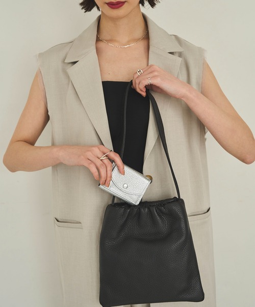 「meilmada」 ハンドバッグ FREE シルバー レディース_画像7