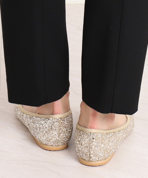 「artemis by DIANA」 フラットパンプス 23.5cm ブラック レディース_画像5