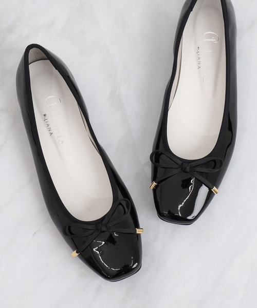 「artemis by DIANA」 フラットパンプス 23.5cm ブラック レディース_画像8