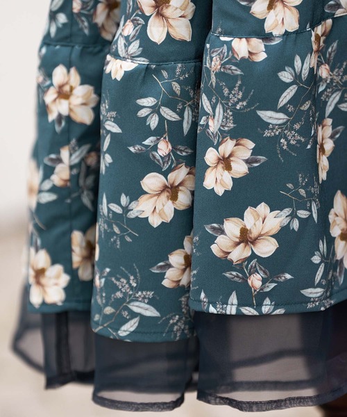 「emiriawiz」 半袖ワンピース SMALL ボルドー レディースの画像
