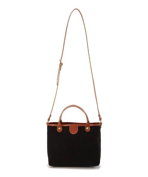 IL BISONTE / CANVAS x LEATHER クロスボディバッグ IL BISONTE ショルダーバッグ バッグ / CANVAS x LEATHER