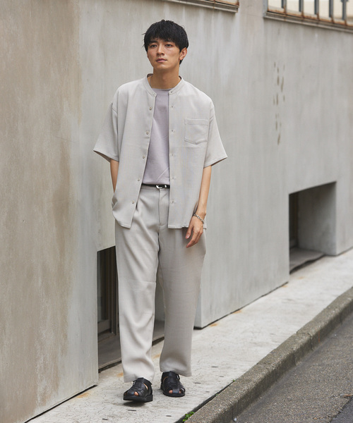 「JOURNAL STANDARD relume」 スラックス LARGE ブラック メンズ_画像3