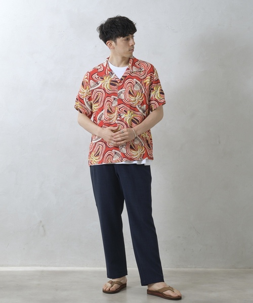 「JOURNAL STANDARD relume」 スラックス LARGE ブラック メンズ_画像7