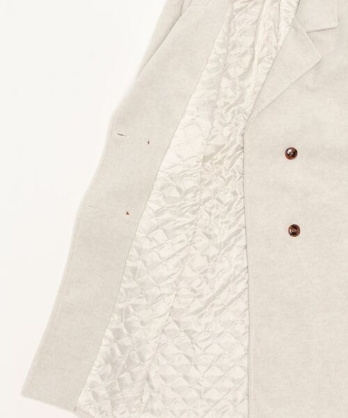 「gossip!ロサンゼルス」 チェスターコート FREE ブラック レディース_画像3