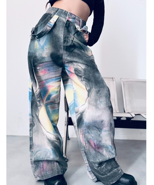 Y2K SYNAPSE FACTORY ワイドパンツ ジーンズ デニム デニムパンツ
