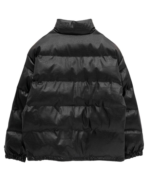 「FUBU」 レザーブルゾン X-LARGE ブラウン メンズ_画像2
