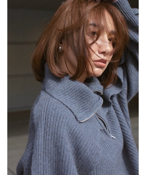 「FRAY I.D」 長袖ニット ONE SIZE ベージュ レディース_画像8